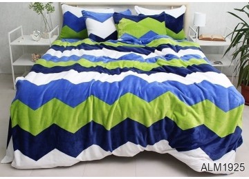 Warm velor Euro bed linen ALM1925