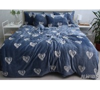 Warm velor double bed linen ALM1902