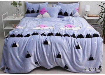 Warm velor family bed linen ALM1916