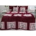 Warm velor one-and-a-half bed linen VL1377