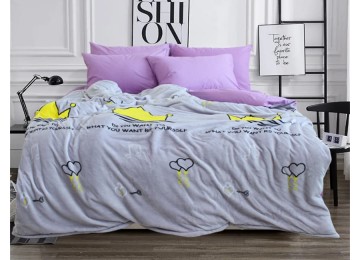 Plush bed linen one and a half ZL-47