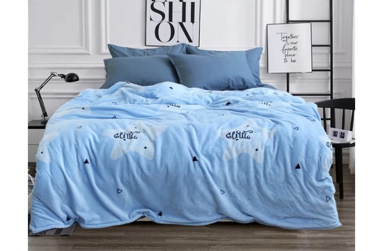 Plush bed linen one and a half ZL-51