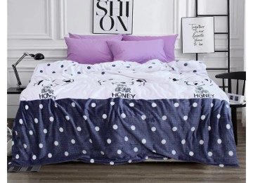 Plush bed linen one and a half ZL-46