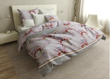 Комплект постельного белья Тенерифе бязь двуспальный с простынью на резинке