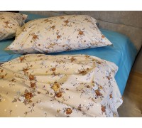 Bedding set Aelita cotton 100% double with elastic