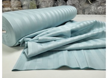 Stripe satin PREMIUM, LAGOON 2/2 cm one and a half set of sheets with elastic