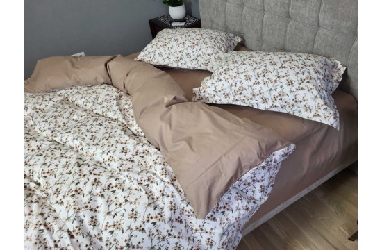 Bedding set Blossoming cotton 100% double with elastic