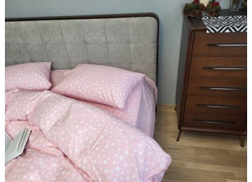 Bed linen Stars pink Turkish flannel family