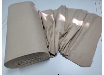Beige, Turkish flannel family set fitted sheet