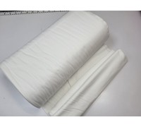 WHITE, Turkish flannel полуторный комплект простыня на резинке