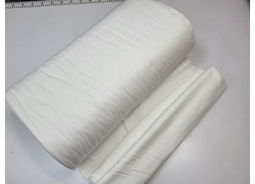 WHITE, Turkish flannel double sheet set with elastic