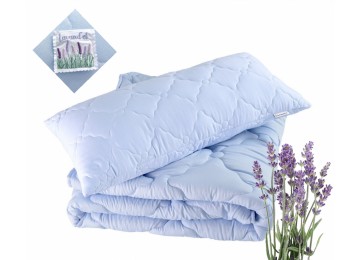 Set Blanket and two pillows Lavender tm Idea euro