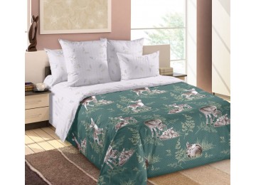 Bambi bed, family percale with elasticated sheet