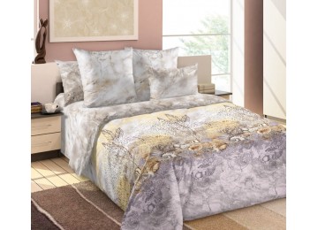 Bed linen percale Atlantis, family elastic Comfort textiles