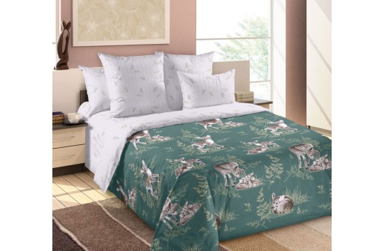 Bambi bed, double percale