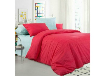 Bed linen Eco 8 + 6, one and a half percale with elastic band Comfort textile