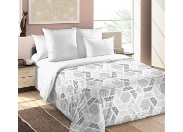 Bed linen Hi-tech, percale double bed with elasticated sheet