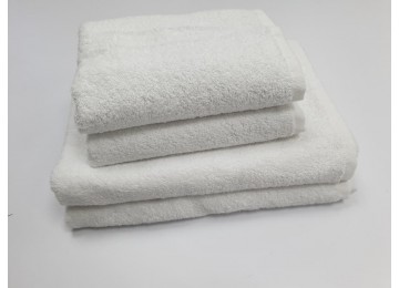White terry towel 400g/m2 bath 70x140cm