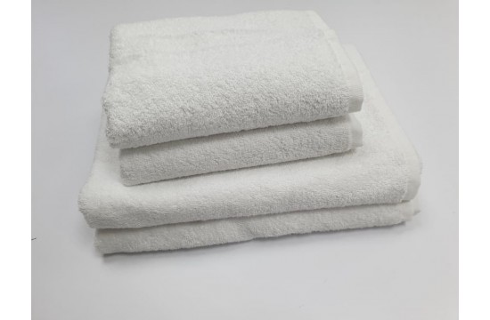 White terry towel 400g/m2 bath 70x140cm