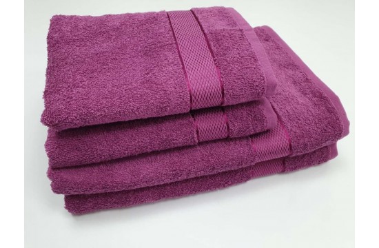 Terry towel, Violet for face 50x90cm