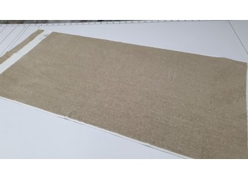Махровое полотенце хлопок/лен " Под кружево " (Баня 67/150)