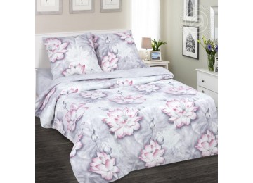 Bed linen Lotus, poplin (Euro rubber)