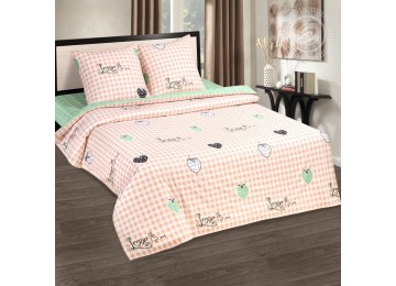 Poplin bedding set Taste of summer one-and-a-half with elastic band