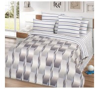 Poplin bedding set One-and-a-half magnet with elastic band