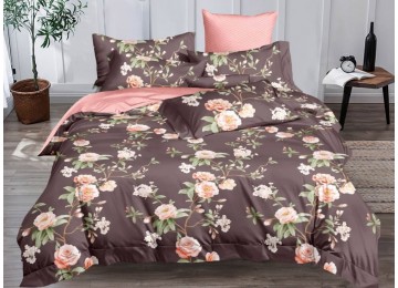 Bed linen Toffee, satin double