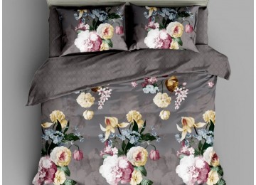 Bed linen Tavria, satin euro with an elastic band