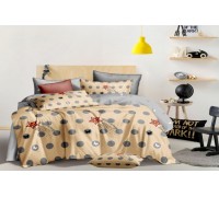Bed linen satin Train, euro elasticated Comfort textile