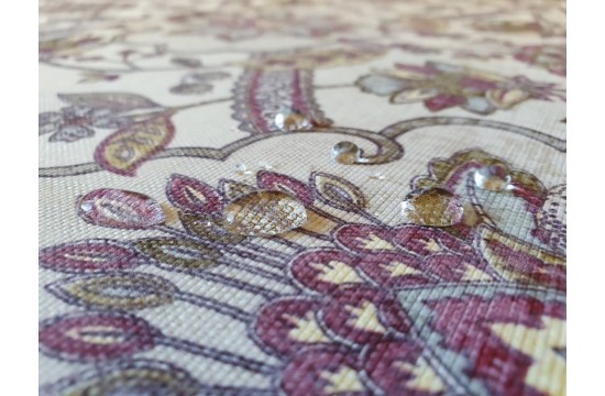 Tablecloth Pattern violet (160/280 cm)