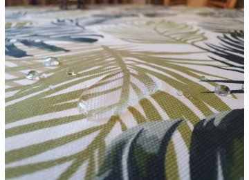 Tablecloth Palm olive (110/140 cm)