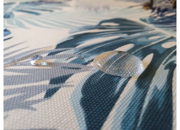 Tablecloth Palm blue (110/140 cm)