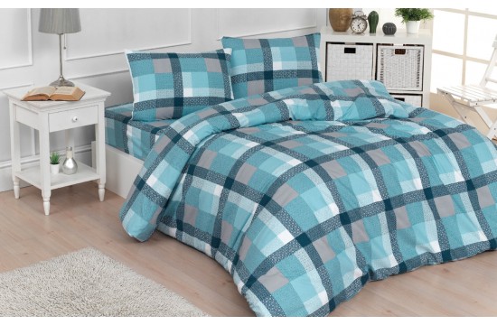 Double bed linen from ranfors cotton 180x220 (TM LORINE) Arya v3, Turkey
