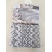 Bed linen double ranfors cotton 180x220 (TM LORINE) Zebra v1, Turkey