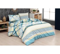 Bed linen double ranfors cotton 180x220 (TM LORINE) Inci v2, Turkey