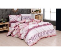 Bed linen double ranfors cotton 180x220 (TM LORINE) Inci v3, Turkey