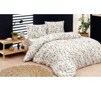 Bed linen double ranfors cotton 180x220 (TM LORINE) Orkide v1, Turkey