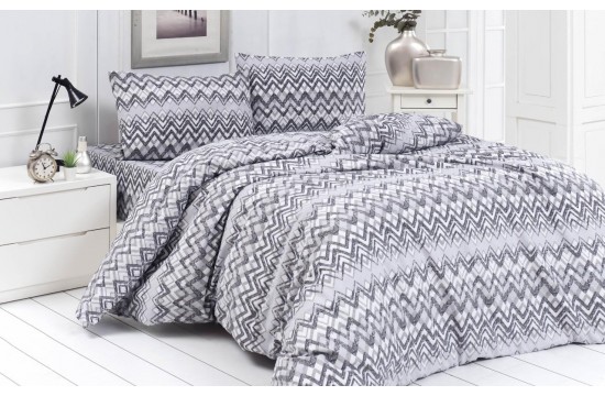 Bed linen ranfors cotton 200x220 (TM LORINE) Zebra v1, Turkey