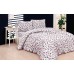 Bed linen double ranfors cotton 180x220 (TM LORINE) Orkide v2, Turkey