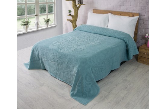 Cotton terry sheet 200х220 Zeron 460g/m2 AVDAR DESEN Yesil , Türkiye