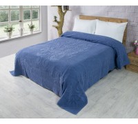 Cotton terry sheet  200х220 Zeron 460g/m2 AVDAR DESEN Lacivert, Türkiye