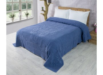 Cotton terry sheet  200х220 Zeron 460g/m2 AVDAR DESEN Lacivert, Türkiye