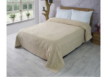 Cotton terry sheet 200х220 Zeron 460g/m2 AVDAR DESEN Bej, Türkiye