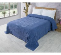 Cotton terry sheet 150х220 (TM Zeron) 460г/м2 AVDAR Mavi, Türkiye