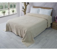 Cotton terry sheet 200х220 Zeron 460g/m2 BAWER DESEN Bej, Türkiye