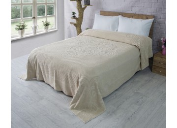 Cotton terry sheet 200х220 Zeron 460g/m2 BAWER DESEN Bej, Türkiye