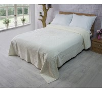 Махровая простынь хлопок 150х220 (TM Zeron) 460г/м2 BAWER Krem, Турция