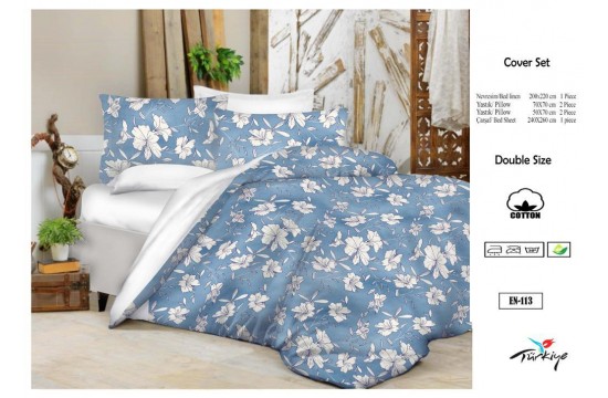 Bed linen 3D PRINT ranforce 100% cotton 200х220 (tm Maison Royale) MR-113, Turkey
